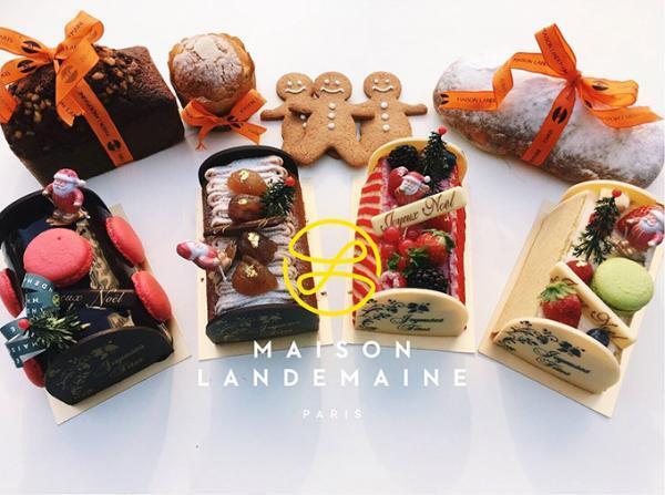 パリ発「メゾン・ランドゥメンヌ」からクリスマス限定のブッシュ・ド・ノエル4種が発売
