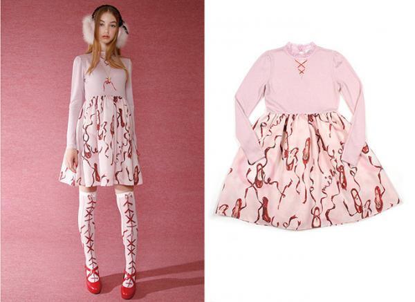 ミルクからバレリーナの赤い靴が舞う「レッドシューズシリーズ」- ミルクボーイではシャツが登場