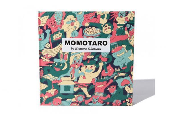 大河原健太郎の個展「LITTLE HOMIE」表参道 ROCKETで、ポップアート調『桃太郎』など