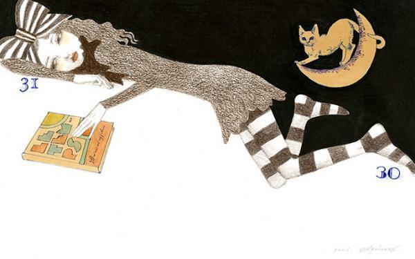 宇野亞喜良の絵本原画展《絵本の城》が伊勢丹新宿店で - 原画約60点を展示、サイン会も