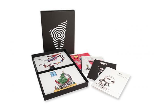 ティム・バートンのイラストがグリーティングカードに、ヴィレッジヴァンガードで発売