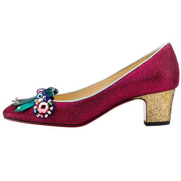 クリスチャン ルブタンから、華やかな色使いとアニマルプリントで魅せる新作シューズ＆バッグ