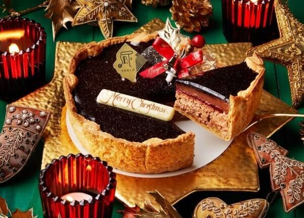 パブロからクリスマスシーズン限定「ノエルチョコチーズタルト」4層仕立ての贅沢な味わい