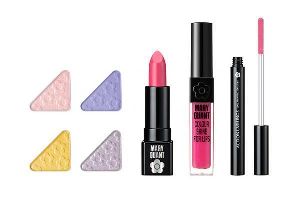 マリークヮント春色メイク - カラフルアイシャドウや限定色のマスカラ