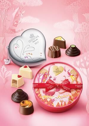 ゴディバのバレンタイン「ビュッフェ ドゥ ガトー コレクション」ケーキビュッフェをイメージしたチョコ