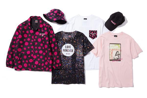 展覧会「草間彌生 わが永遠の魂」とX-girl・XLARGEがコラボ、"ドット柄”ウェアを発売