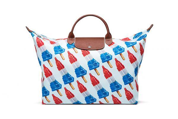 ロンシャン×ジェレミー スコットの新作バッグ、NYのエンパイア ステート ビルがアイスキャンディに