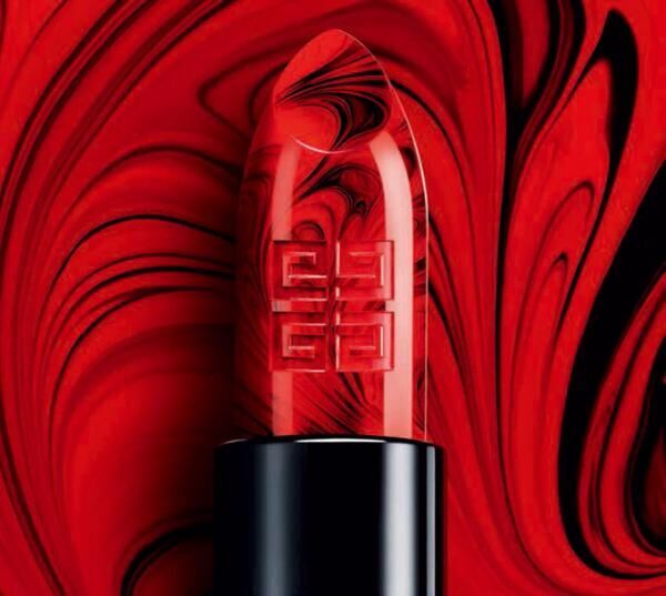 ジバンシイの新リップスティック「ルージュ･アンテルディ」真紅×ブラックで官能的な口元へ