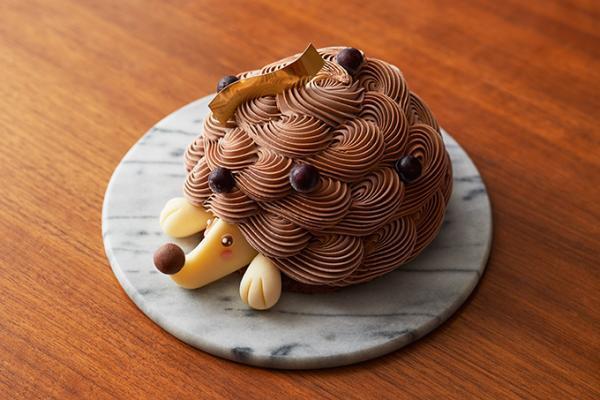 「グラッシェル」バレンタイン＆ホワイトデー限定アイスケーキ - ハリネズミやハート型をかたどって