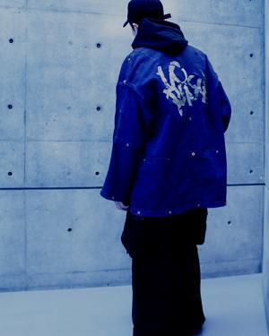 アイデア バイ ソスウ×オールモストブラック - オーバーサイズの別注デニムジャケット