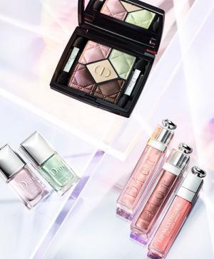 ディオールから頬をバラ色に染める新パウダーやアイシャドウ「サンク クルール」の限定色登場