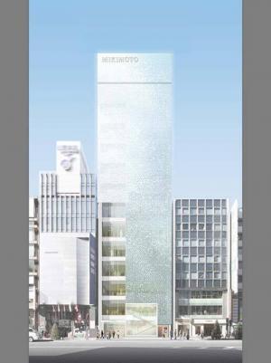 「ミキモト銀座4丁目本店」グランドオープン - “春の海の輝き”を銀座最高水準の約56mで表現