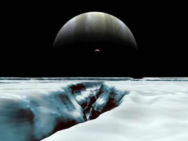 地表下に海が広がる木星の月「エウロパ」の企画展、東京ドームシティ・宇宙ミュージアム TeNQで