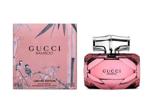 グッチのフレグランス「バンブー」に限定デザイン、ウッディ フローラルに情熱的なエキゾチック調をプラス