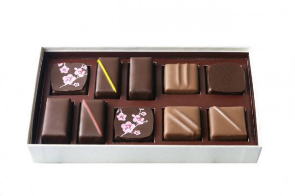 ラ・メゾン・デュ・ショコラの春限定チョコレート「チェリー ブロッサム」桜緑茶風味で大人の口どけ