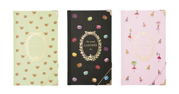 スクレ・ラデュレ 春の新作ハンカチーフ＆ノートブック、パリジェンヌやバレリーナをモチーフに