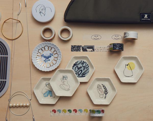 「○が作るデザイン展」ミツカルストア青山で -  タナカミサキのや平山昌尚の丸いグッズ