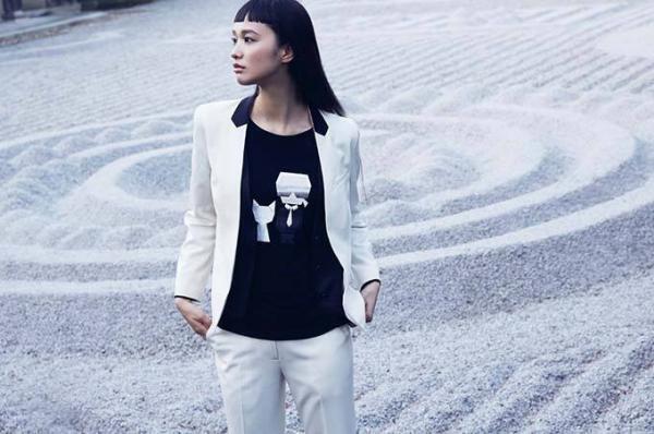 カール・ラガーフェルド×そごう・西武の第2弾、“オリガミ”をモチーフにした洋服&アクセ約80点以上