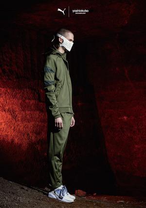 プーマ×ヨシオクボ - バンダナやドローコードを装着したスニーカー2型＆ウェア7型が登場