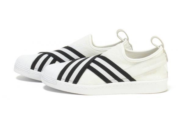 ホワイトマウンテニアリング×アディダス オリジナルスの新作スニーカー、スーパースター スリップオン
