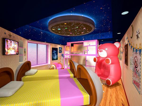 「ミニオンルーム2」大阪USJ・ホテル ユニバーサル ポートに、子育て奮闘中のグルーに出会える！？