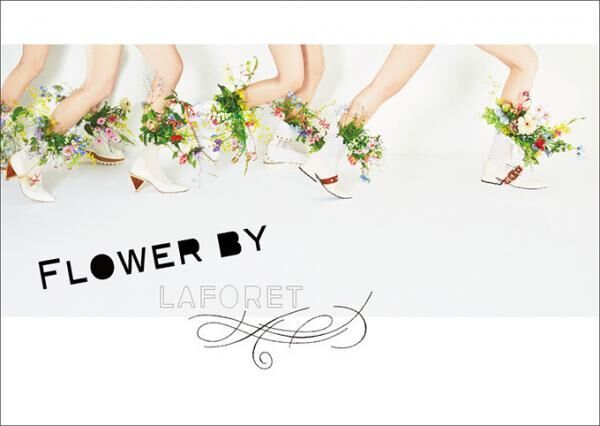 ラフォーレ原宿で「FLOWER BY LAFORET」60店舗以上で花モチーフのアイテムを限定販売