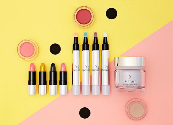 資生堂の「プレイリスト」新作コスメ - 口紅やアイシャドーに春らしいカラーが仲間入り