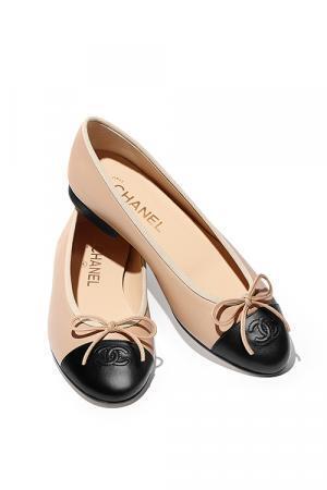 シャネル、17年春夏シーズンのバレリーナ シューズが登場 - 定番のベージュやフューシャピンク