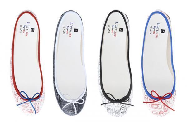 アトリエレペットのツアー、東京・大阪・名古屋で - バレリーナシューズの特別な模様を5つのモデルに