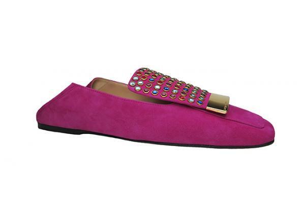 セルジオ ロッシの限定ストアが阪急うめだに、スクエアトゥの新作スリッパシューズを展開