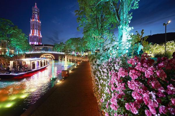 「2,000品種120万本バラ祭」長崎・ハウステンボスで - バラのガーデン×イルミネーションなど