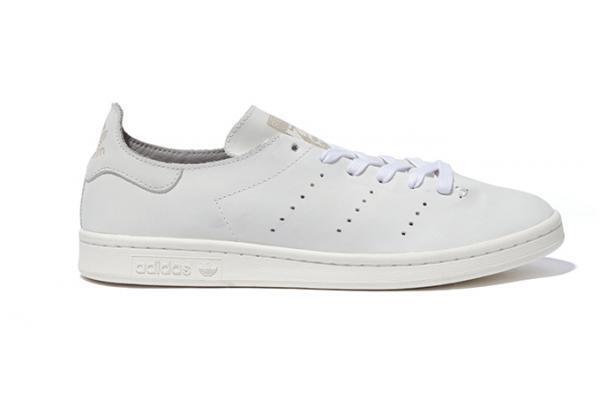 アディダス オリジナルスのシューズ「STAN SMITH LEA SOCK」ヌバック革でクリーンに