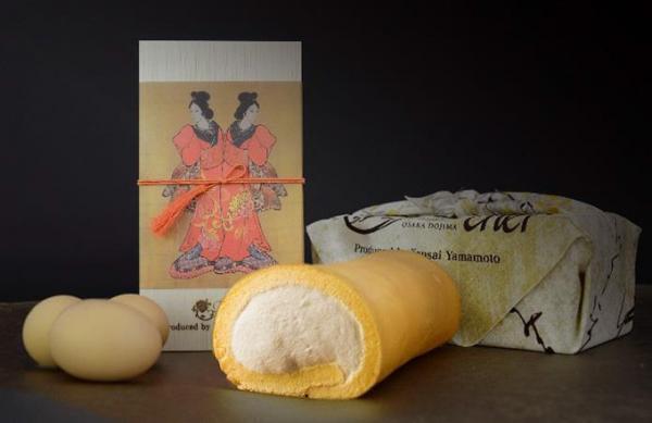 モンシェール×デザイナー山本寛斎、堂島ロール&堂島カステラ発売 - 風呂敷と掛け紙をデザイン