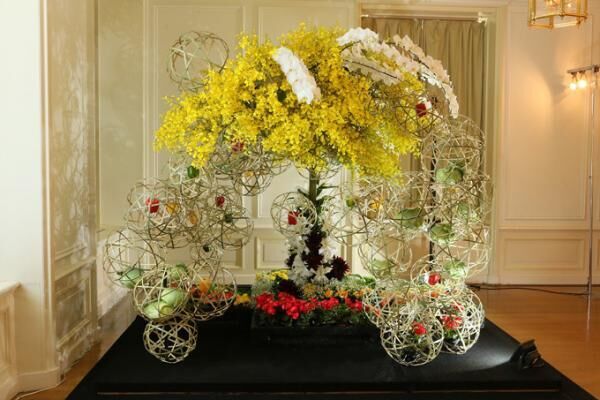 ハウステンボス フラワーカップ17 長崎にて開催 50点以上の花のアート作品を展示 17年3月28日 ウーマンエキサイト 1 2