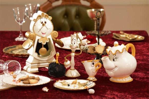 ディズニーストア×実写版『美女と野獣』ベルやポット夫人がモチーフの限定アイテム