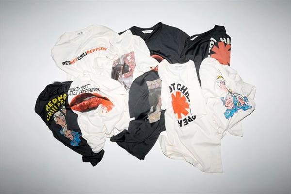 ビューティフルピープル×レッド・ホット・チリ・ペッパーズ、DIYアレンジできるTシャツ登場