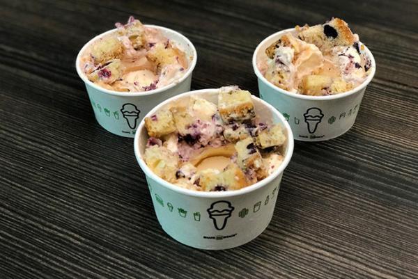 シェイク シャック×ドミニクアンセルベーカリーのアイス「バースデーケーキコンクリート」を恵比寿店で