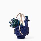 ケイト・スペードから「孔雀」モチーフのバッグや小物、モロッコのガーデンをイメージした深いブルー色