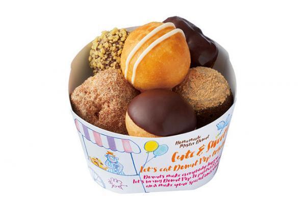 ミスドの一口サイズドーナツ、きなこや黒糖などを用いた和風フレーバーが限定発売