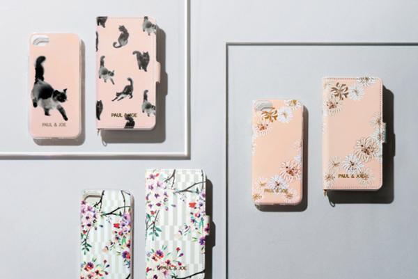 ポール & ジョー iPhone7用スマートフォンケース -「水墨画ネコ」や「ツバメ」柄など