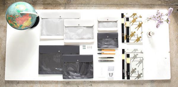 ミントデザインズ、文具メーカー・ハイタイドとのコラボステーショナリー - 福岡パルコでは限定ストア