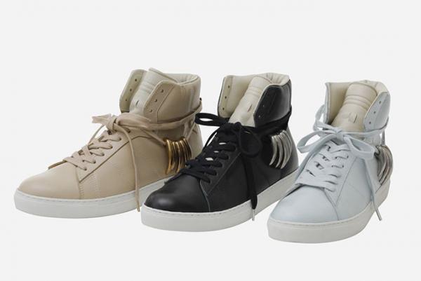 ビューティフルピープルのオリジナルスニーカー - ”バッシュ”を牛革でモードに再解釈