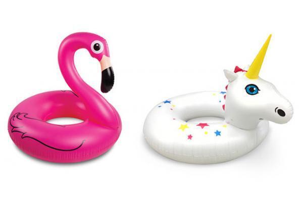 ユニコーンやパイナップルの”ビックサイズ浮き輪”がプラザ(PLAZA)から登場