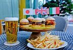 アンダーズ 東京から世界5ヶ国を表現したミニバーガーセット、日英米伊仏の味わいを一度に