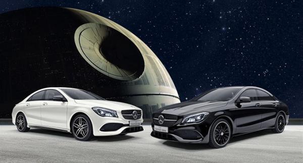 メルセデス・ベンツ「スター・ウォーズ」デザインの特別車、ストームトルーパー＆ダース・ベイダーイメージ