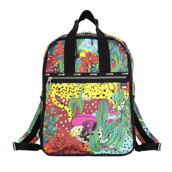 ツモリチサト×レスポートサックの第2弾 - リボン柄のネコ型ポーチやキューバの空を描いたバックパック