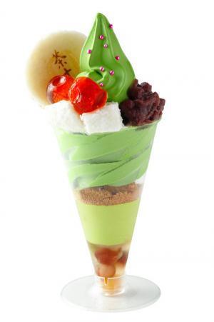 祇園辻利から和の食材を盛り込んだ濃厚抹茶ソフト、東京ソラマチ店限定で発売