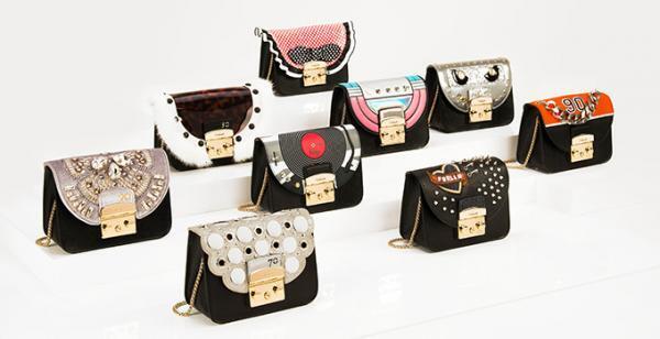 フルラのメトロポリスに新作 - 90年の歴史をバッグに、レコードやロボットがモチーフのフラップ全9種