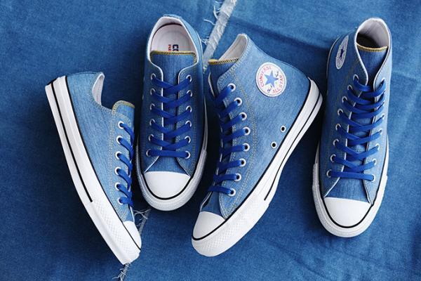 コンバースの新作オールスター、米国製“コーンデニム”を使用