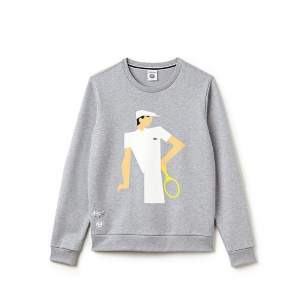 ラコステから全仏オープンとコラボしたポロシャツ＆スウェット、テニスモチーフをあしらって